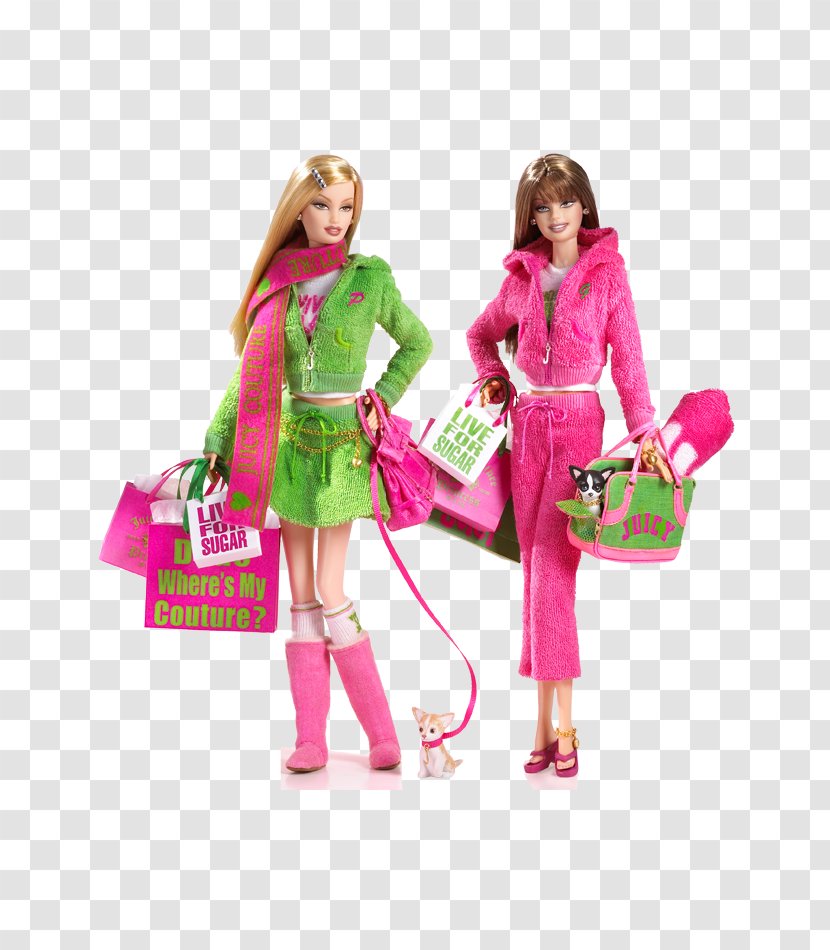 Juicy Couture Barbie Dolls Beverly Hills G&P Ken - Toy Transparent PNG