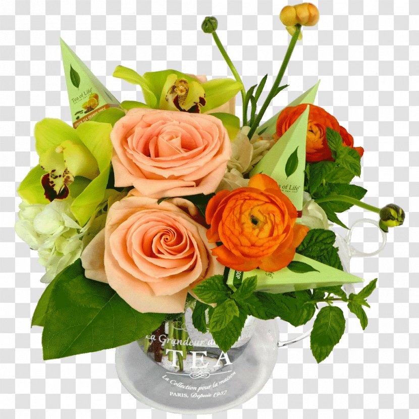 Flower Bouquet Floristry Floral Design Cut Flowers - Plant - Tea Time Transparent PNG