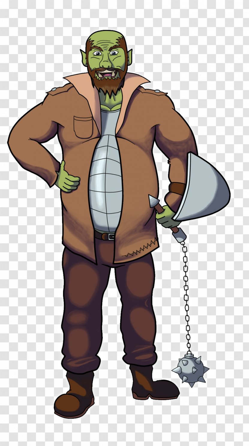 Dungeons & Dragons Half-orc Bard Drawing Transparent PNG