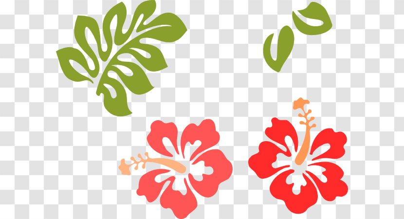 Rosemallows Paper Flower Drawing - Floral Design - Hawaii Leaves Transparent PNG