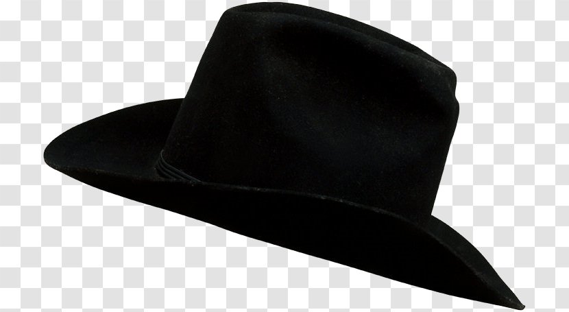 Fedora Product Design Black M - Cow Boy Hat Transparent PNG