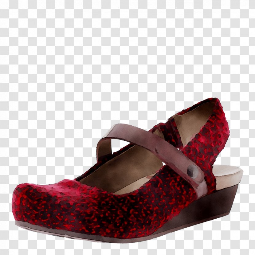 Duffy Pumps Red Slip-on Shoe Ballet Flat Sandal - Hardware Transparent PNG