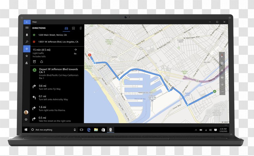 Windows 10 Map Android Microsoft - Phone - App Transparent PNG