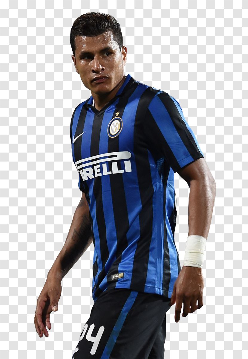 Jeison Murillo Inter Milan Rendering Football - Sports Uniform - Colombia Transparent PNG