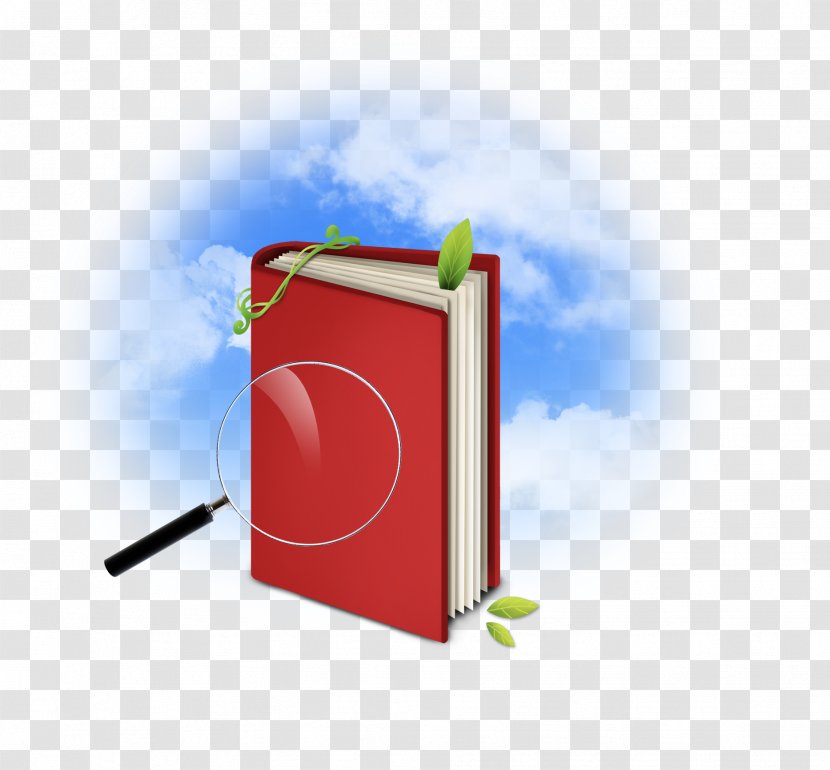 Book Design Graphic - Brand - Magnifier Transparent PNG