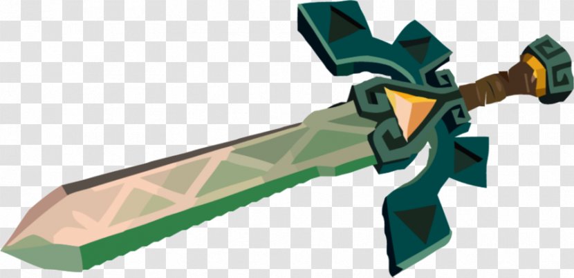 The Legend Of Zelda: Spirit Tracks Sword Hyrule Warriors Ganon Majora's Mask - Ranged Weapon Transparent PNG