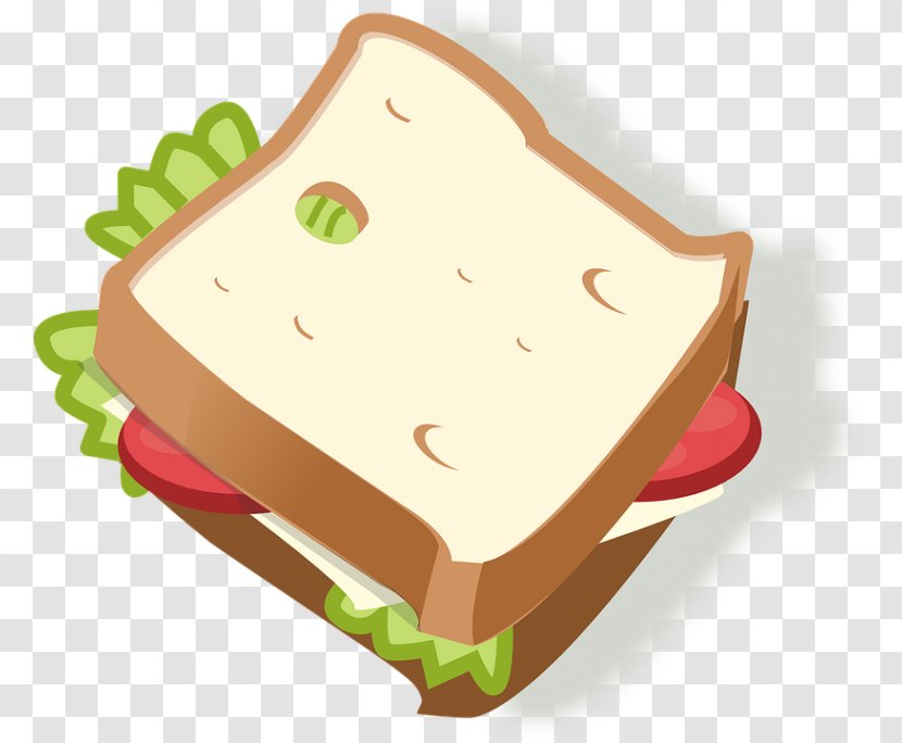 Vegetarian Cuisine Sandwich Clip Art - Drawing Transparent PNG