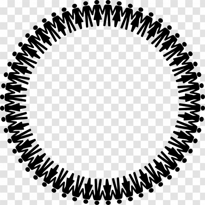 Circle Silhouette - Person - Gender Symbol Peace Symbols Transparent PNG