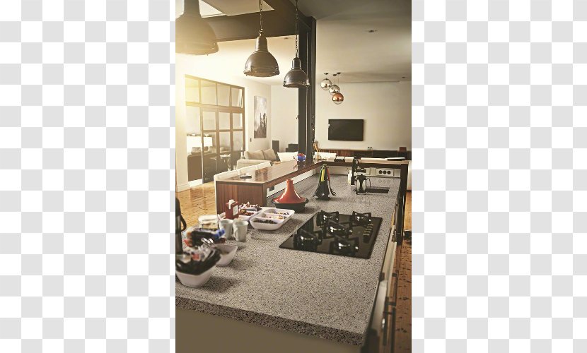 Countertop Kitchen Table Granite Solid Surface - Almond Transparent PNG