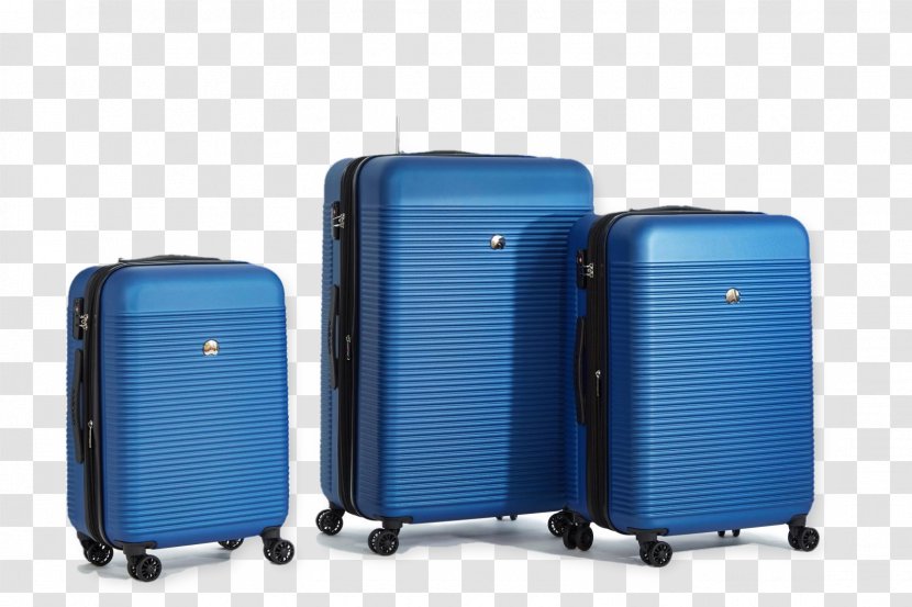 Suitcase Baggage Delsey Trolley Blue - Travel - Luggage Transparent PNG