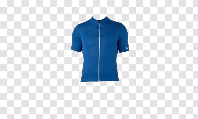 Sleeve Shoulder Polar Fleece - Electric Blue - Sports Uniform Muckup Transparent PNG
