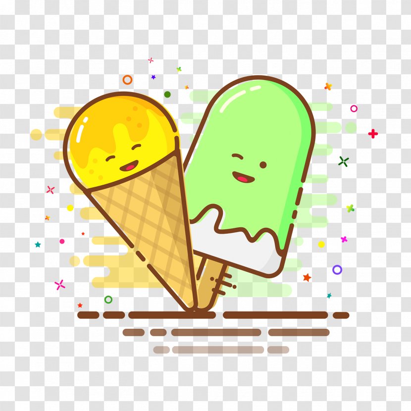 Illustration Adobe Illustrator Icon Design - Area - Ice Cream Store Transparent PNG