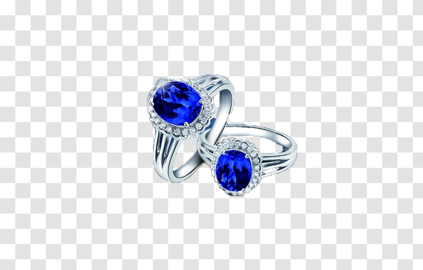 Sapphire Ring Jewellery Diamond - Gemstone - Jewelery Transparent PNG