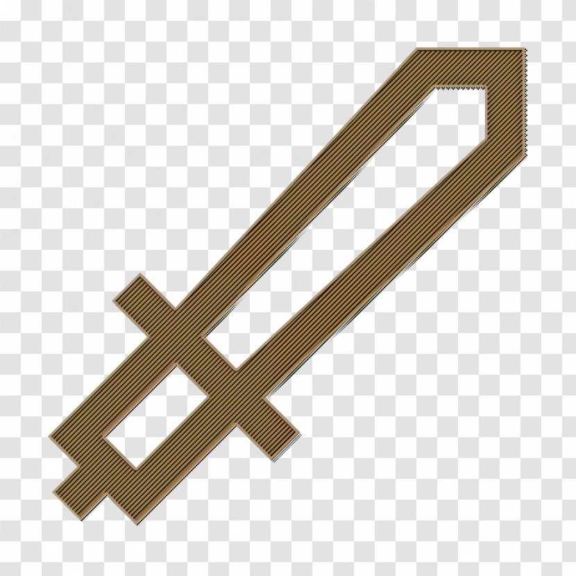 Medieval Icon Sword Icon Transparent PNG