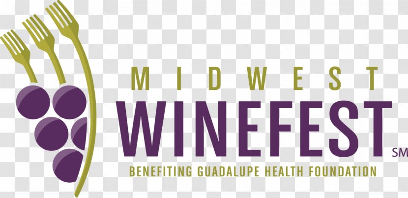 Wine Festival Logo Midwestern United States - Purple Transparent PNG