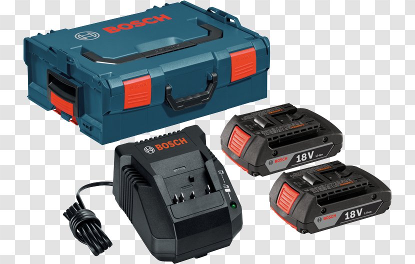Battery Charger Robert Bosch GmbH Lithium-ion Impact Driver Cordless - Tool - Boxx Technologies Transparent PNG