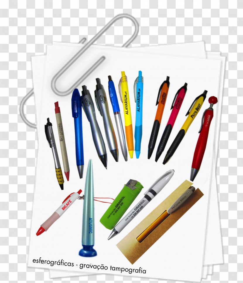 Pens Plastic - Design Transparent PNG