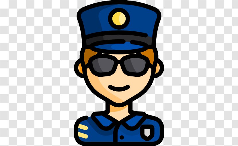 Security Guard Police Clip Art - Yellow Transparent PNG