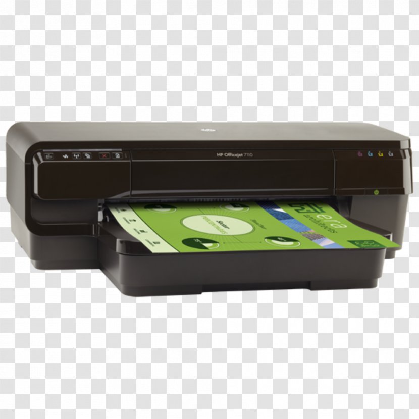 Hewlett-Packard HP Officejet 7110 Wide-format Printer Inkjet Printing - Hp Deskjet - Hewlett-packard Transparent PNG