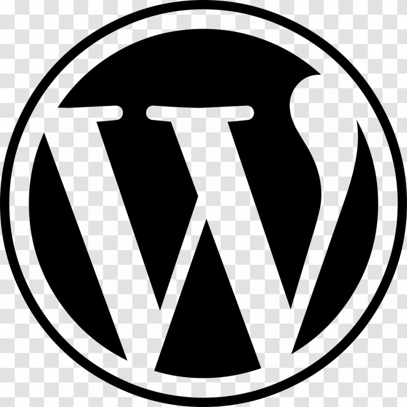 WordPress Logo Blog - Signage Transparent PNG