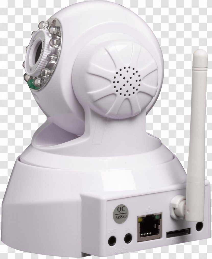 Two Way Webcam IP Camera Wi-Fi Closed-circuit Television - Bewakingscamera Transparent PNG