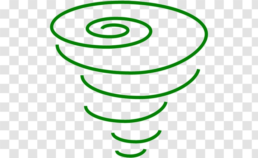Background Green - Line Art - Spiral Transparent PNG