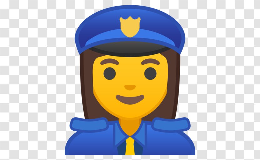 Emojipedia Police Officer Smiley - Yellow - Emoji Transparent PNG