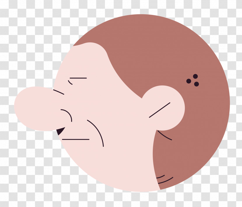 Face Forehead Skin Cartoon Transparent PNG