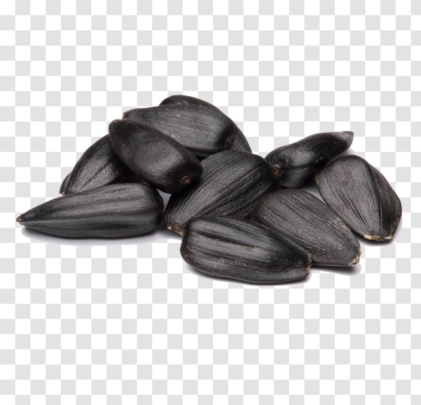 Common Sunflower Seed Kuaci - Black Seeds Transparent PNG