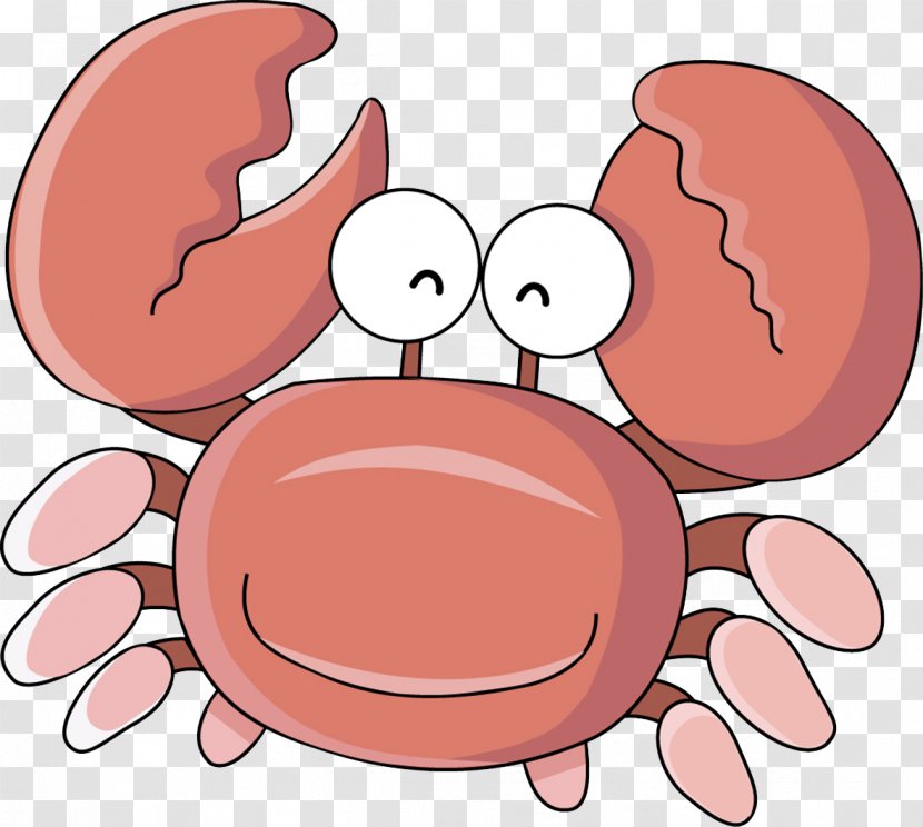 Crab Cartoon - Heart - Cute Transparent PNG