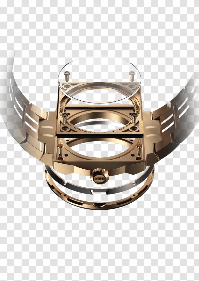 Silver Chronometer Watch Big Ben Mido - Fashion Transparent PNG