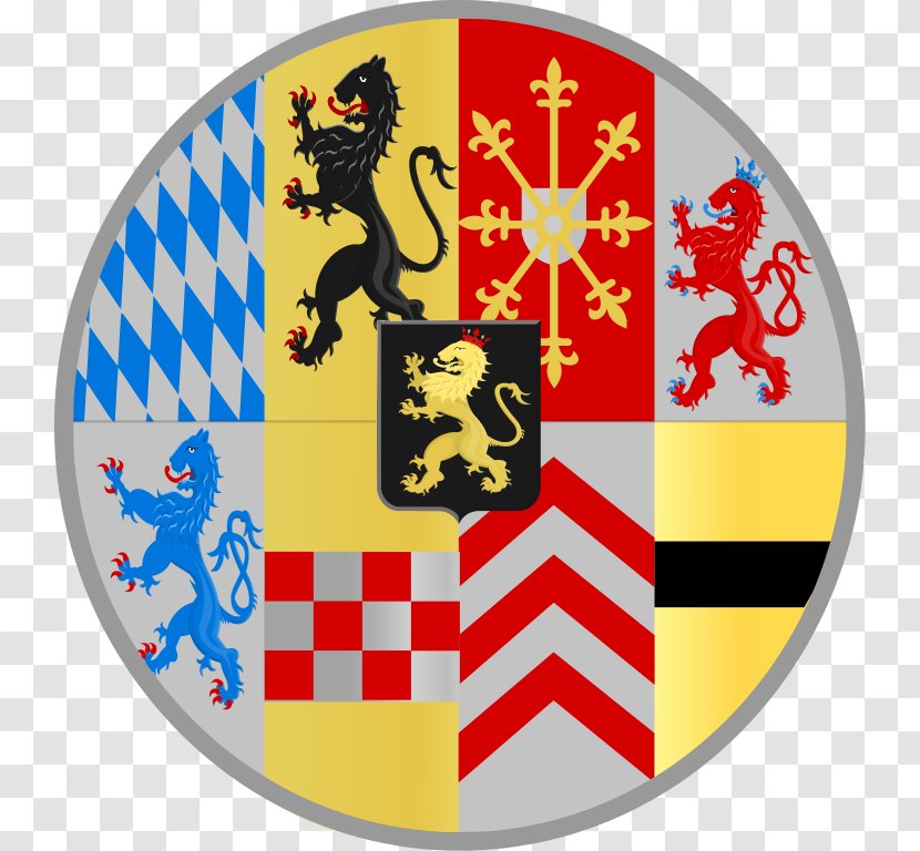 House Of Wittelsbach Crest, Drôme Armorial De La Famille Roll Arms Heraldry - Area - Palatinate Transparent PNG