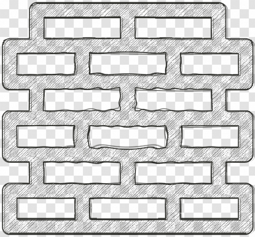 Bricks Icon Wall Icon Architecture Icon Transparent PNG