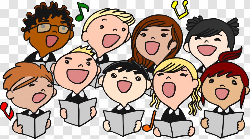 Choir Mens Chorus Singing Free Content Clip Art - Frame - Big Voice Cliparts Transparent PNG