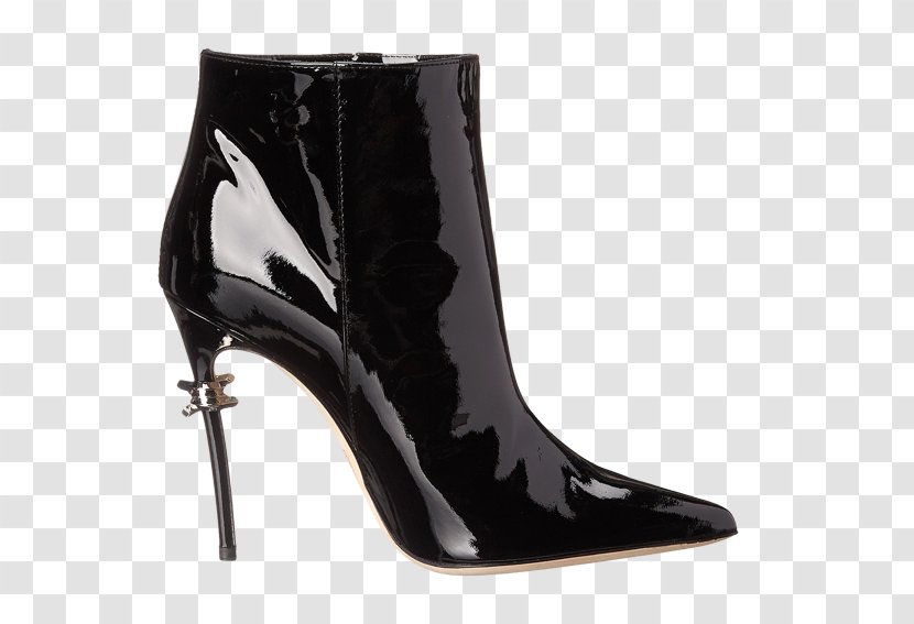 Boot High-heeled Shoe Suede - Footwear - Patent Leather Transparent PNG
