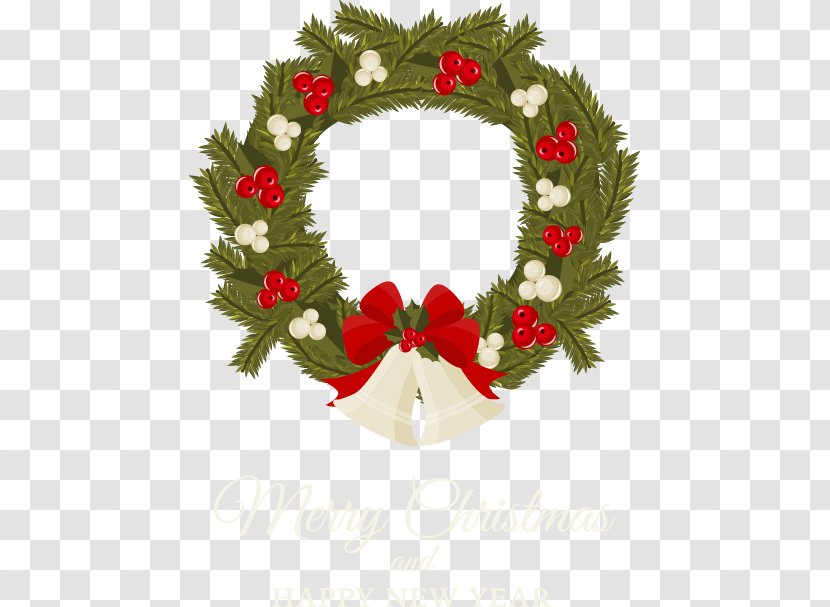 Wreath Scandinavian Christmas - Gift - Creative Tree Decoration Transparent PNG