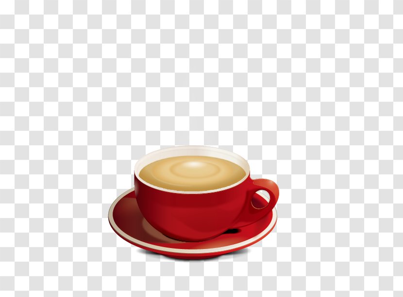 Coffee Latte Espresso Cafe - Android - Vector Cup Transparent PNG