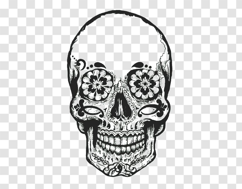 La Calavera Catrina Day Of The Dead GIF Art - Jaw - Sugar Skull Transparent PNG