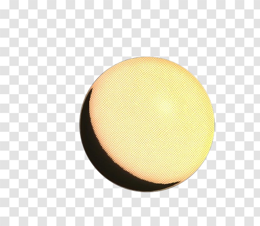 Yellow Circle - Oval - Lacrosse Ball Transparent PNG
