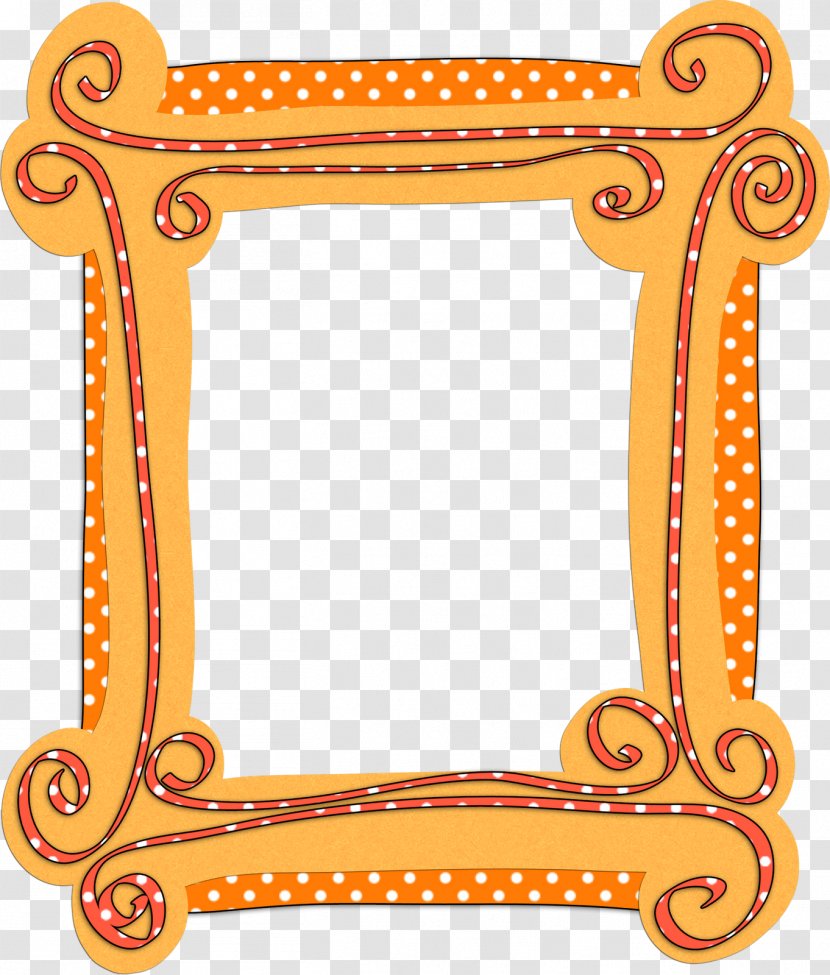 Teacher Lesson Poetry Clip Art - Orange Frame Transparent PNG