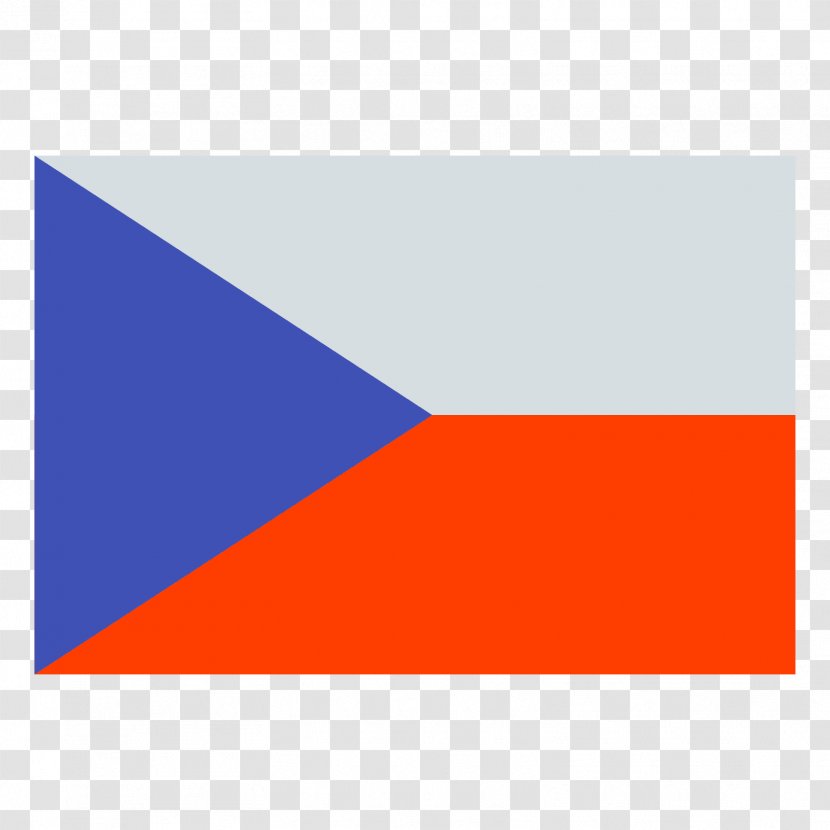 Czech Republic - Triangle - Taiwan Flag Transparent PNG