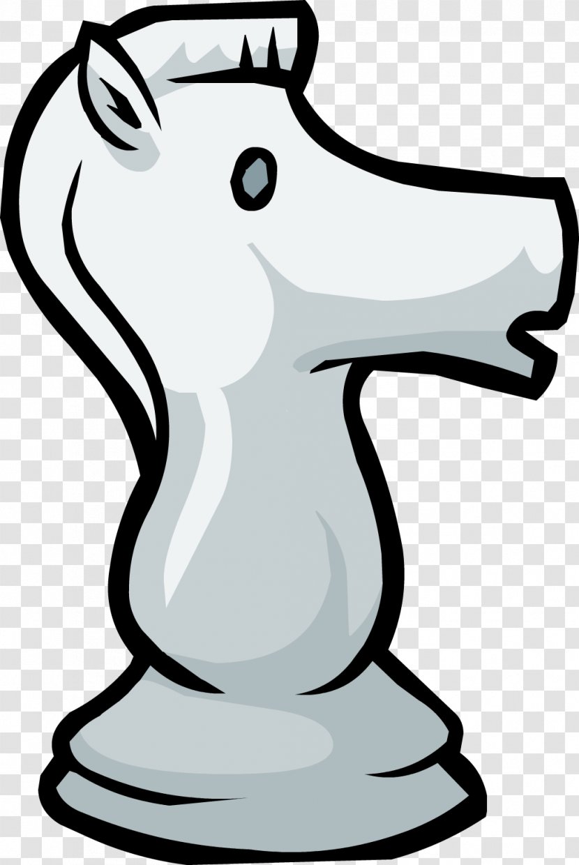 Club Penguin Chess Piece Knight Clip Art - Recreation - Tattoos Of Pieces Transparent PNG