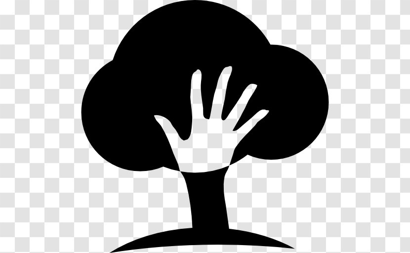 Tree Hand Clip Art - Thumb Transparent PNG