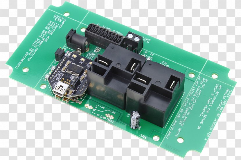 Power Converters Relay Electronic Component Microcontroller Electrical Network - Computer Transparent PNG