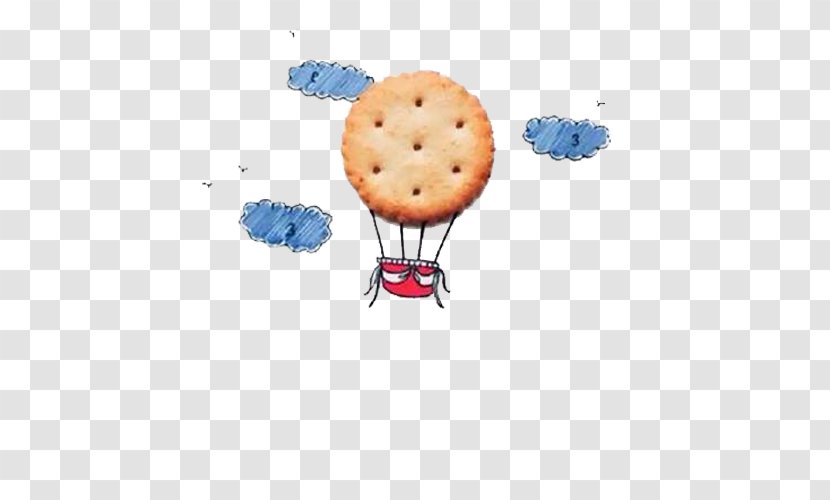 Cookie Candy Drawing M&Ms Illustration - Biscuit - Hot Air Balloon Transparent PNG