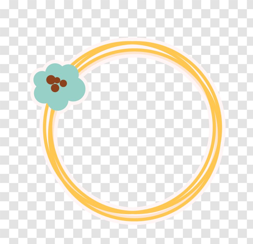 Yellow - Annulus - Ring Frame Transparent PNG