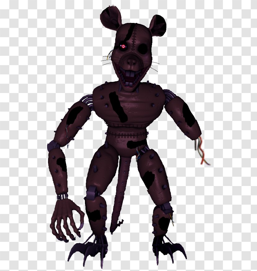 Five Nights At Freddy's 3 4 Rat 2 Fnac - Game Transparent PNG