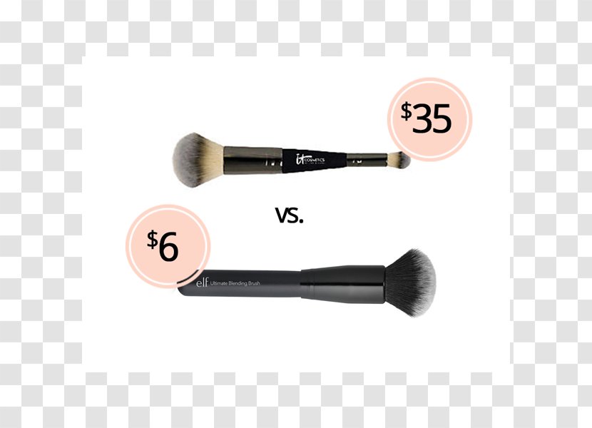 Makeup Brush It Cosmetics Heavenly Luxe Complexion Perfection #7 Foundation - Writing Transparent PNG
