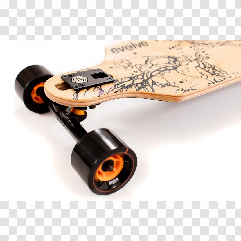 Electric Skateboard Longboard Bamboo Skateboarding Transparent PNG
