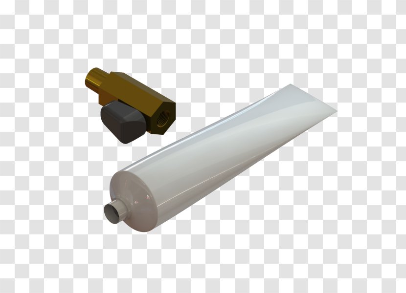 Plastic Cylinder - Hardware - High Pressure Cordon Transparent PNG